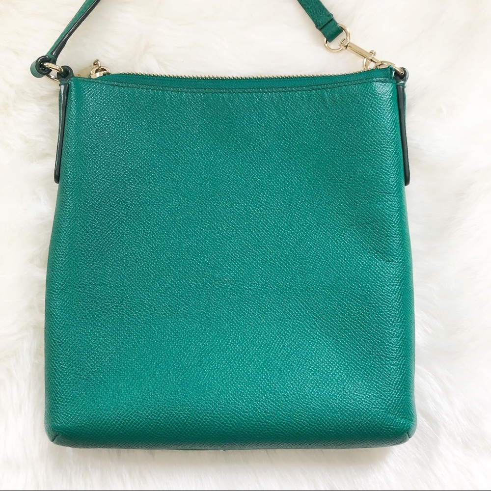 Coach Green North South Swingpack Crossbody Purse - Picture 3 of 8